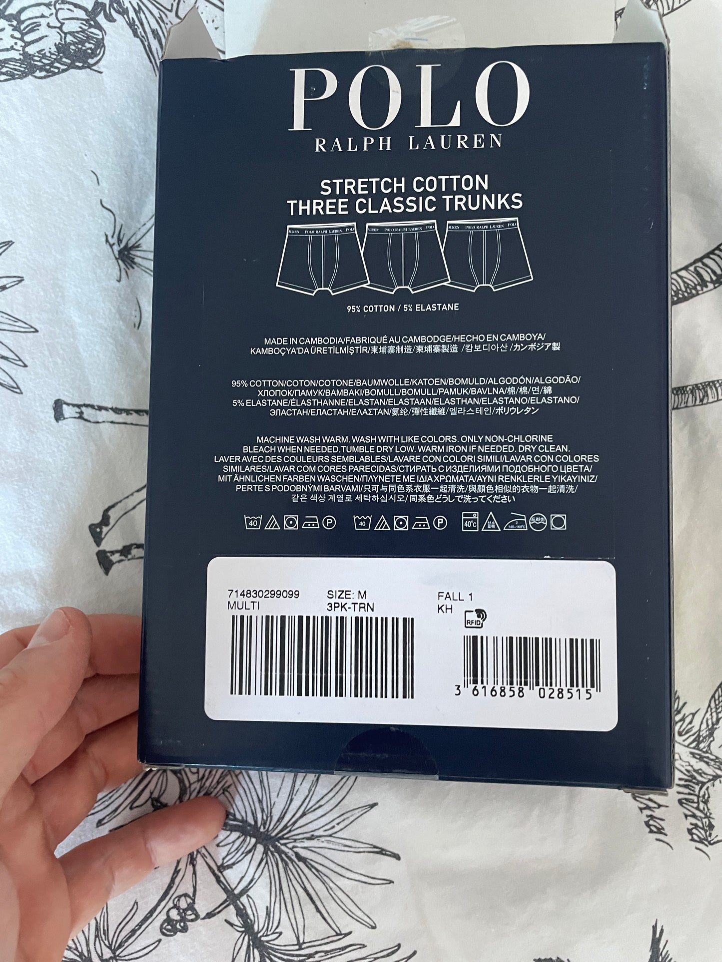Lot de 3 boxers Ralph Lauren